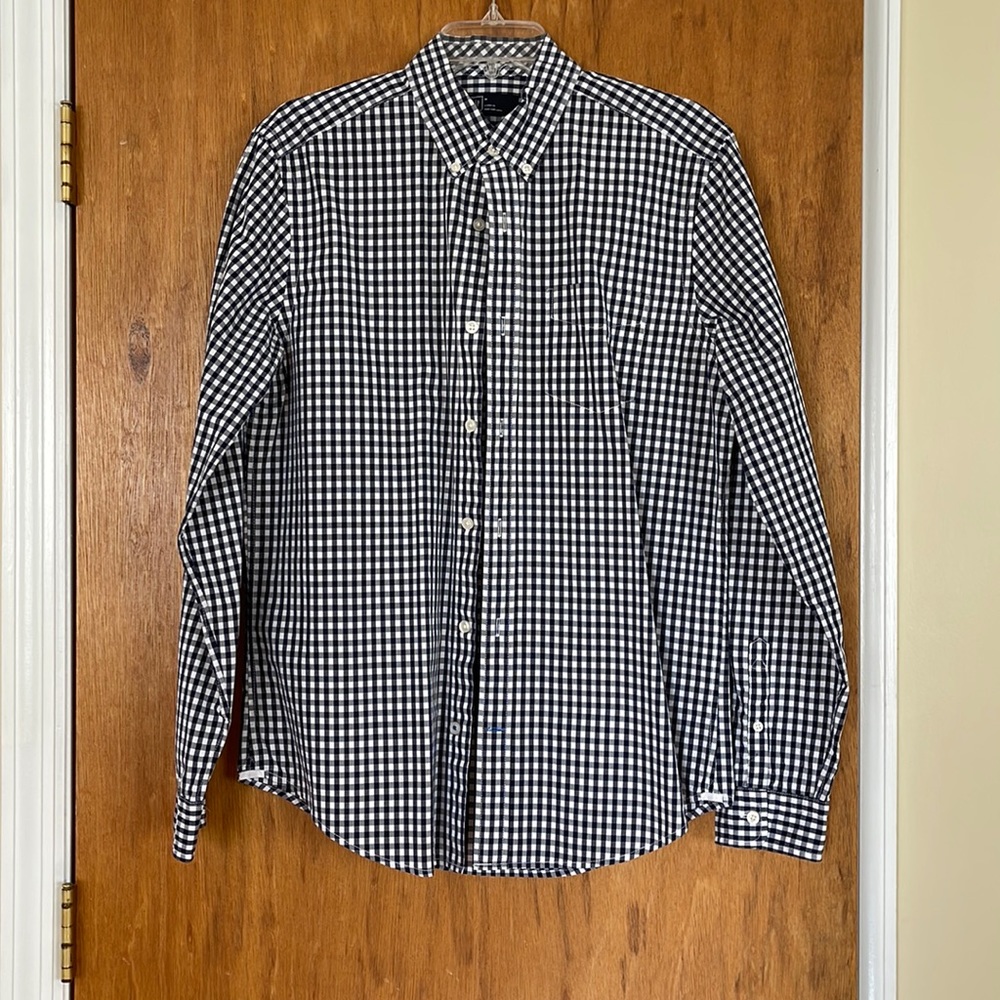 Gap Mens Gingham Button Down
